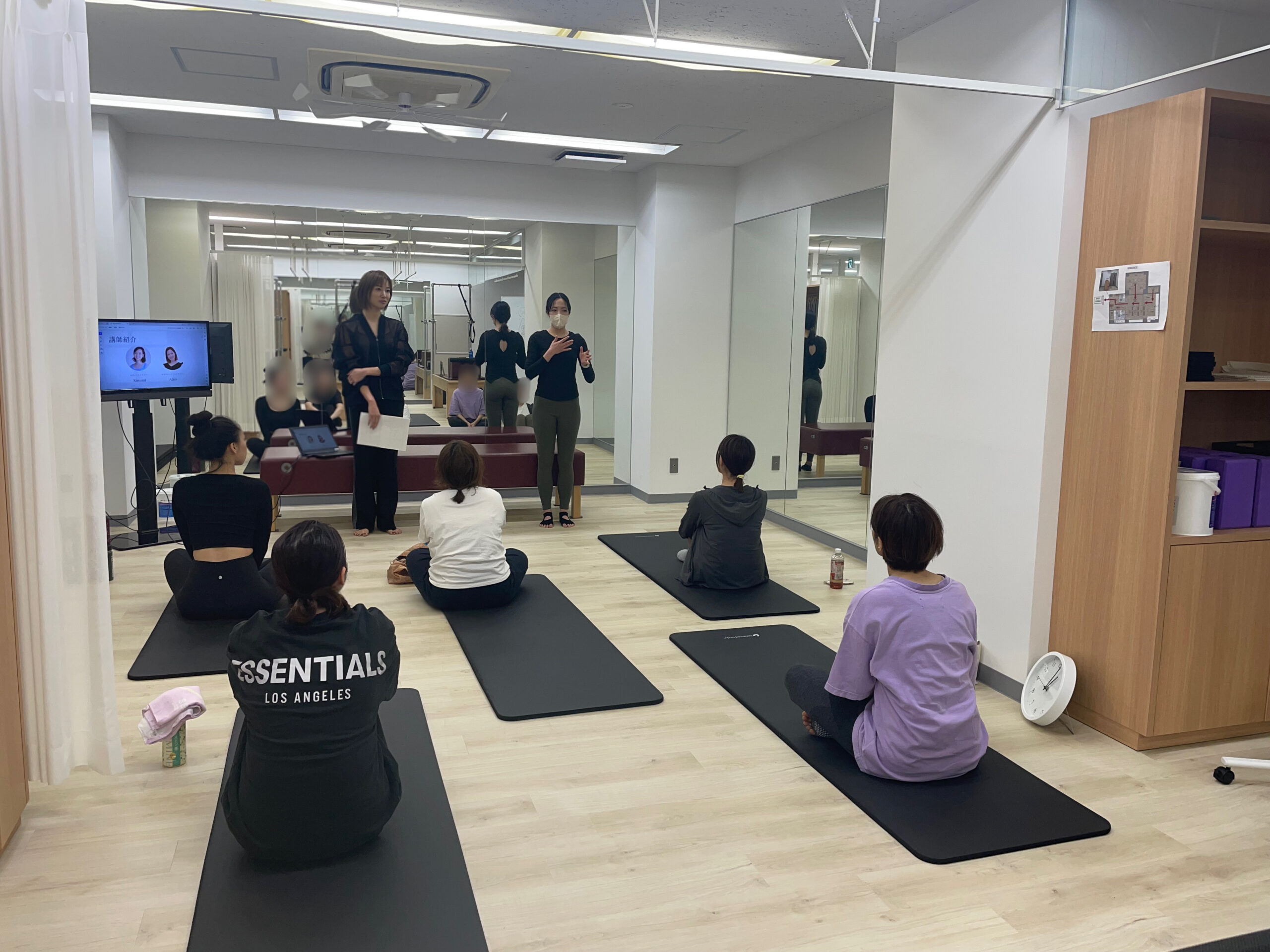 Studio K バンブー素材 セットアップ ヨガ/バレエ/ピラティス