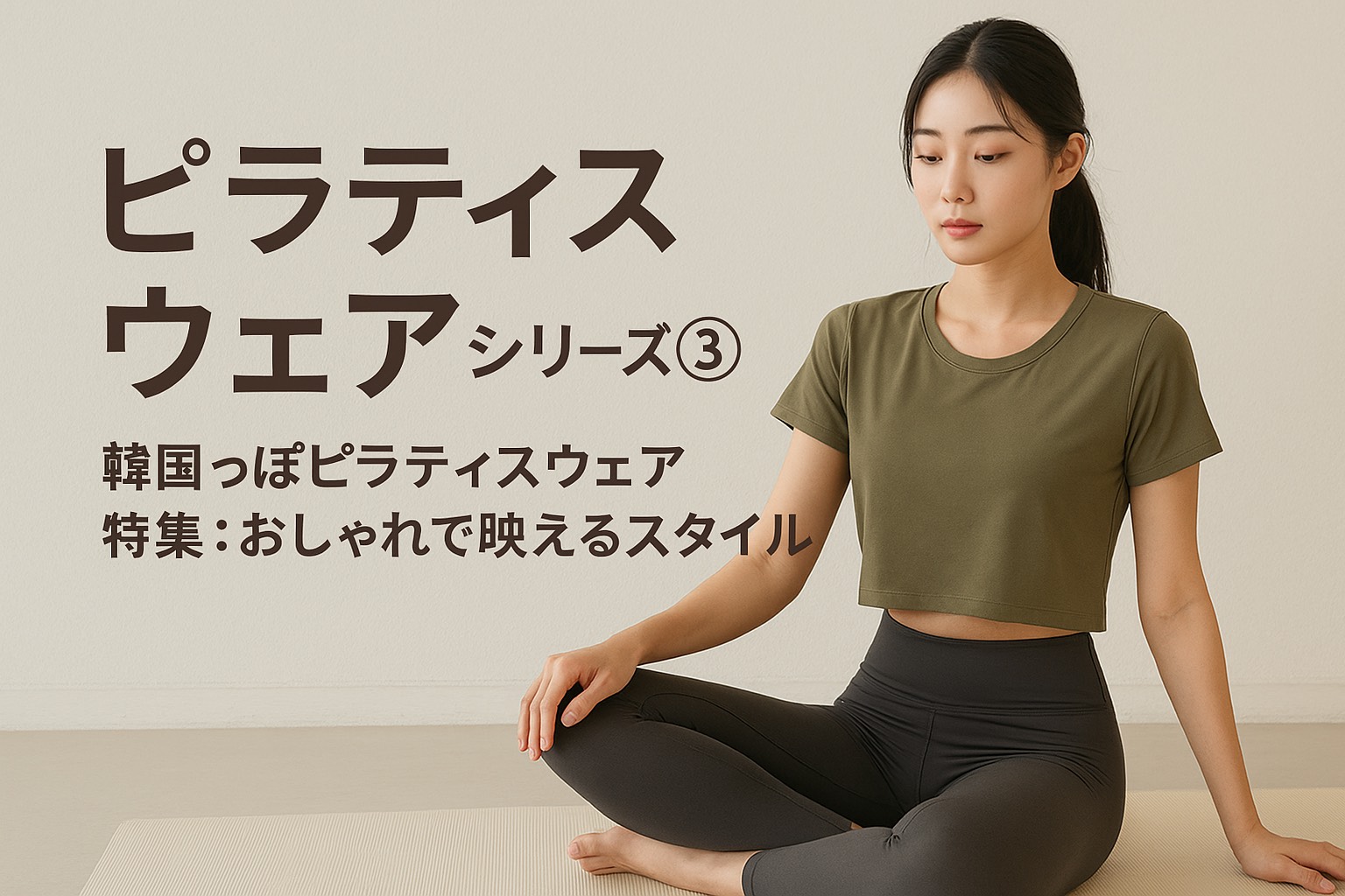 韓国っぽピラティスウェア特集：おしゃれで映えるスタイル - K Village